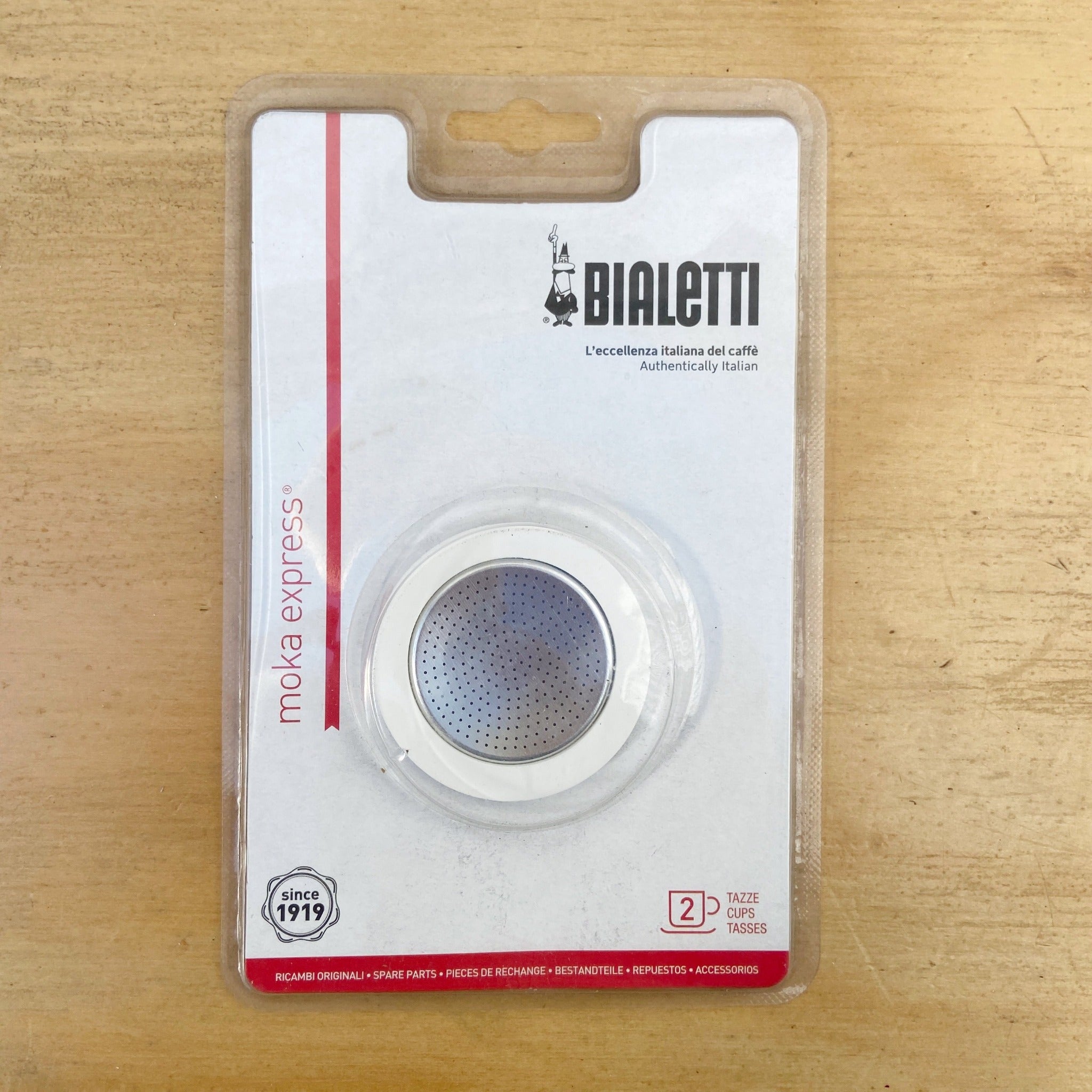 Filter Bialetti Replacement Gasket Cup Bialetti Moka Express Cup