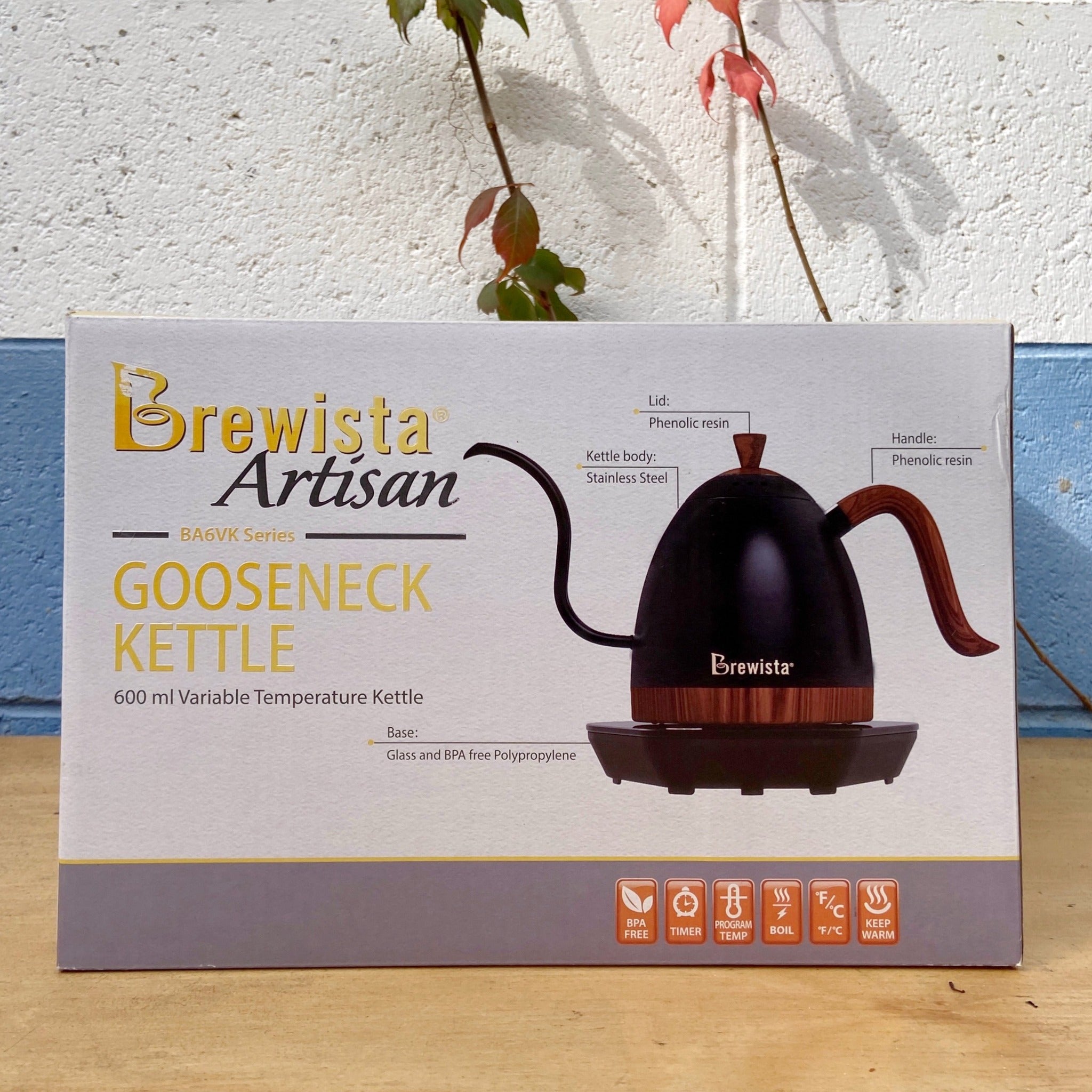 Brewista Artisan Gooseneck Kettle – Neighbourhood Coffee Roasters
