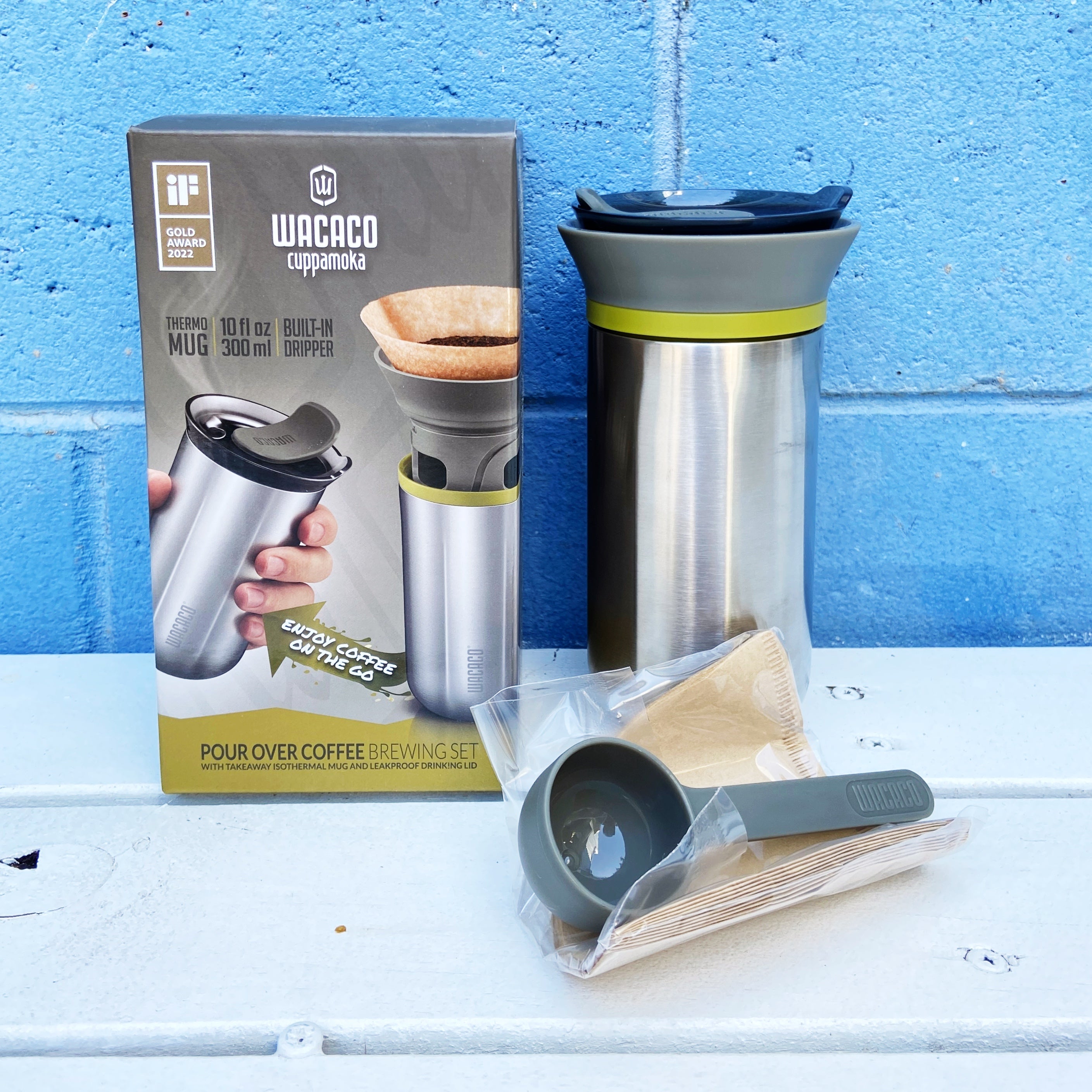 Portable pour over clearance coffee