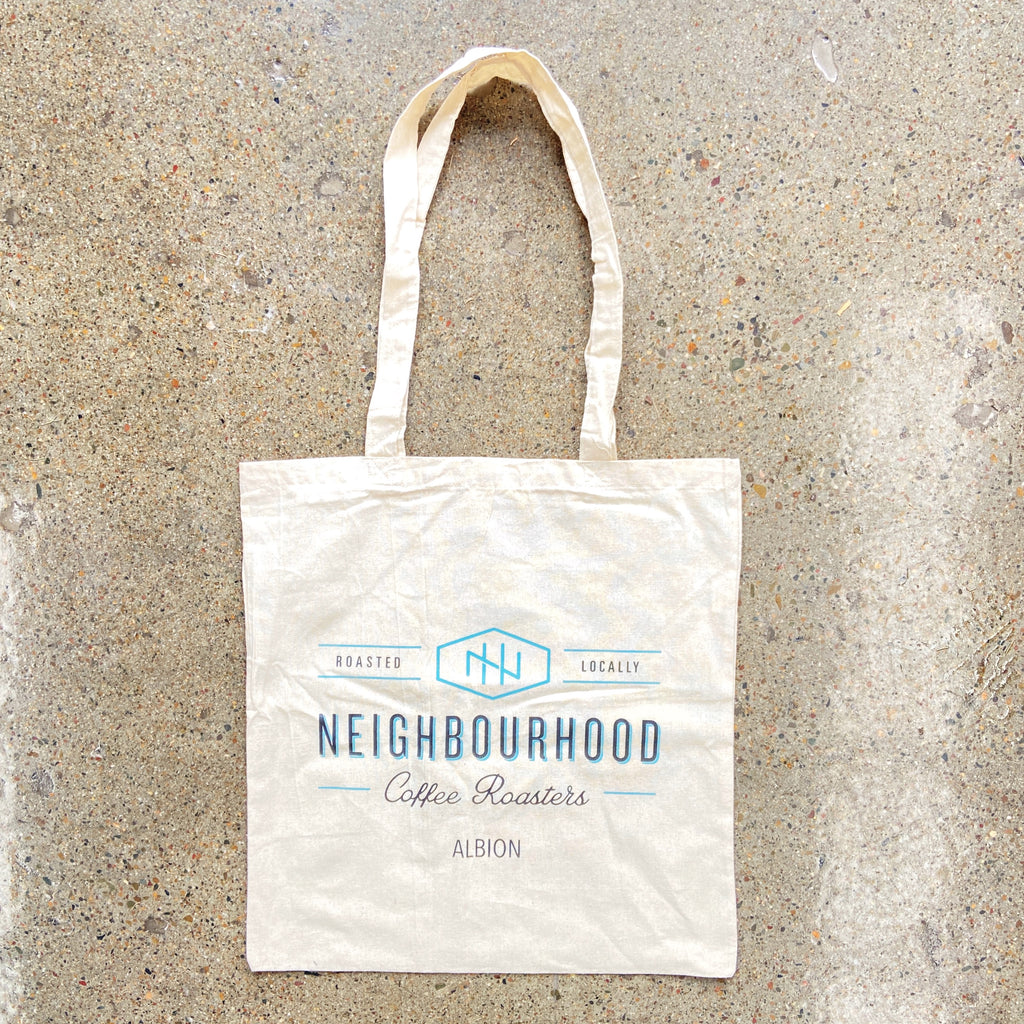 Neighbourhood Coffee roasters tote bag